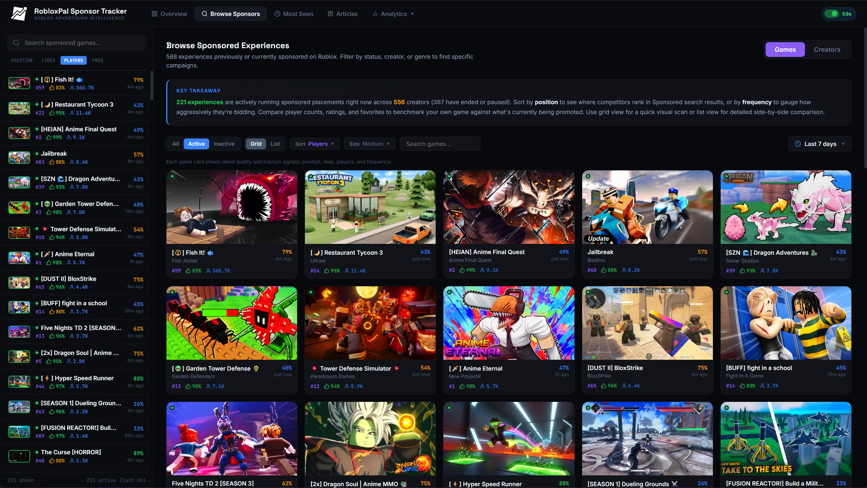 RobloxPal Browse Sponsors